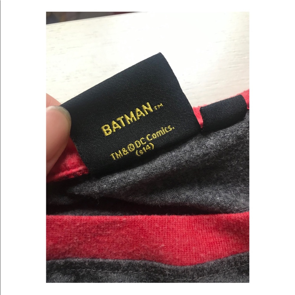 ⚡️Vintage DC⚡️Batman 3/4 sleeve T-Shirt M size - Picture 2 of 7